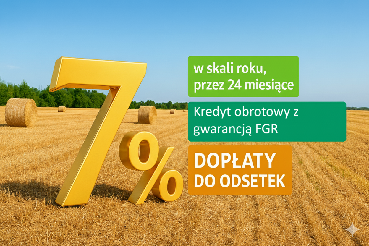 Kredyt obrotowy z gwarancją FGR Kredyt obrotowy z gwarancją FGR